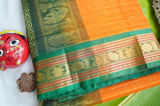 Kanchi Handloom Silk Cotton Saree PC17427