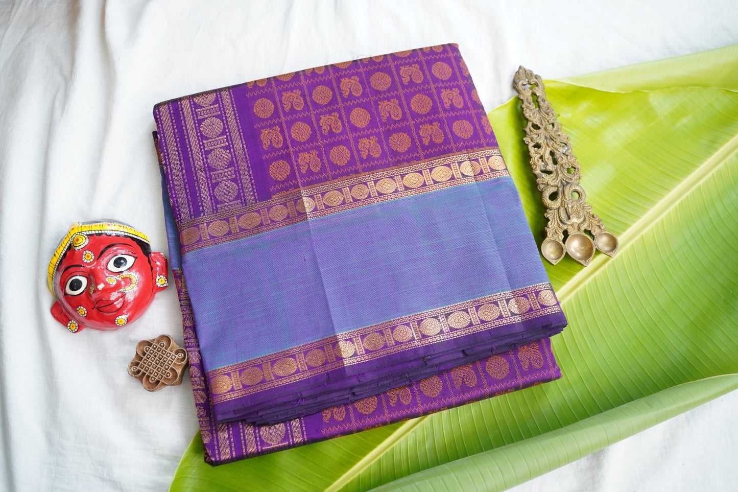 Kanchi Handloom Silk Cotton Saree PC17413