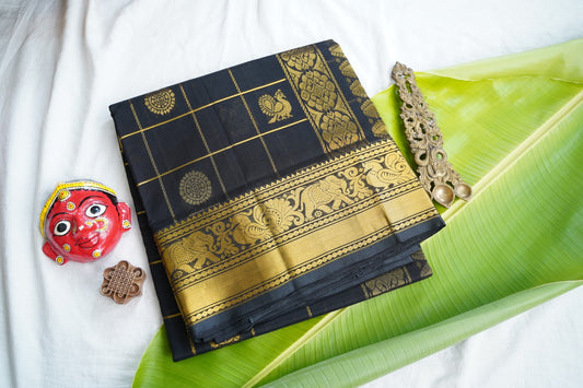 Kanchi Handloom Silk Cotton Saree PC17428