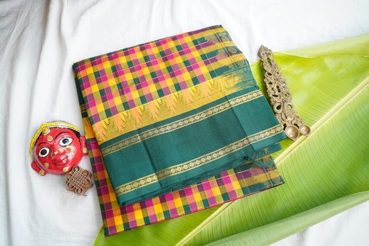 Kanchi Handloom Silk Cotton Saree PC17365