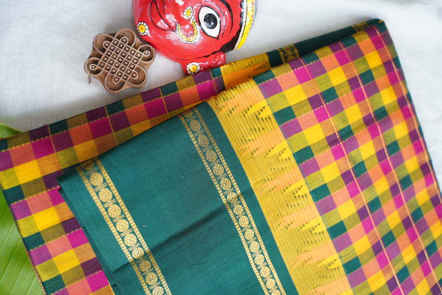 Kanchi Handloom Silk Cotton Saree PC17365