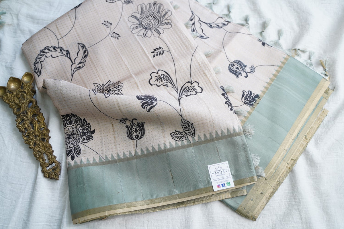 semi tussar saree PC18399