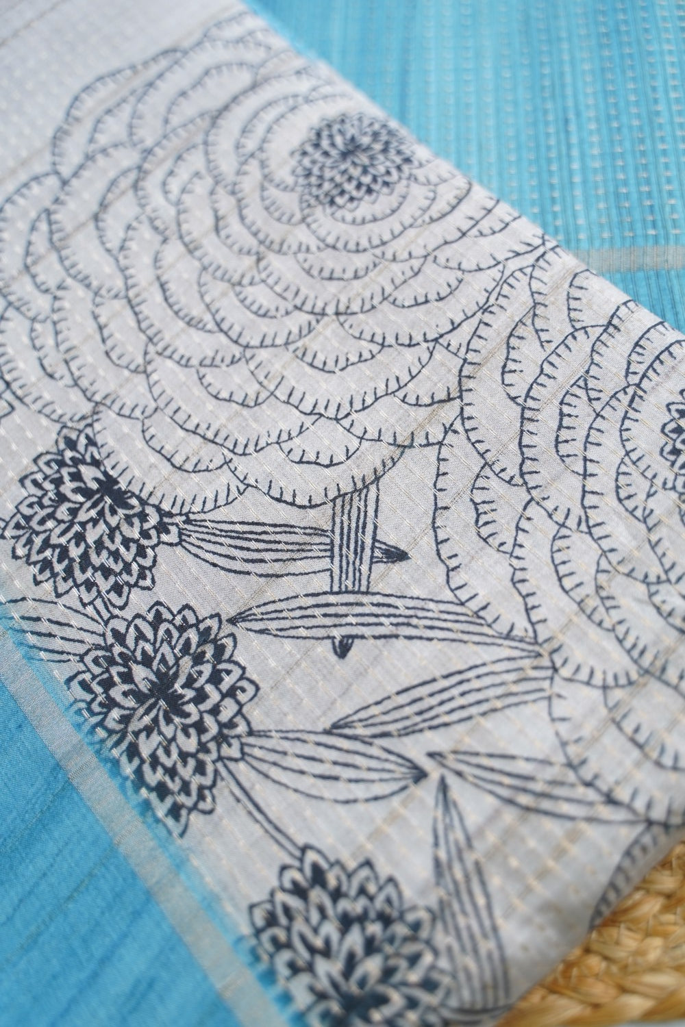 semi tussar saree PC18387