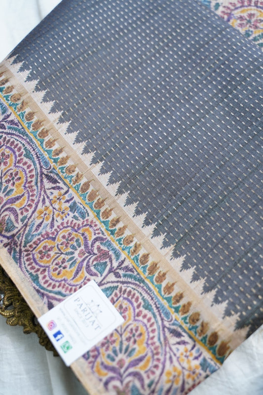 semi tussar saree PC18385