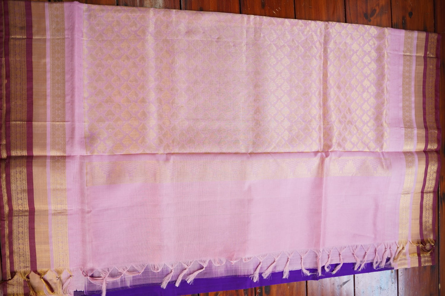 Kanchi Handloom Silk Cotton Saree-PC16284