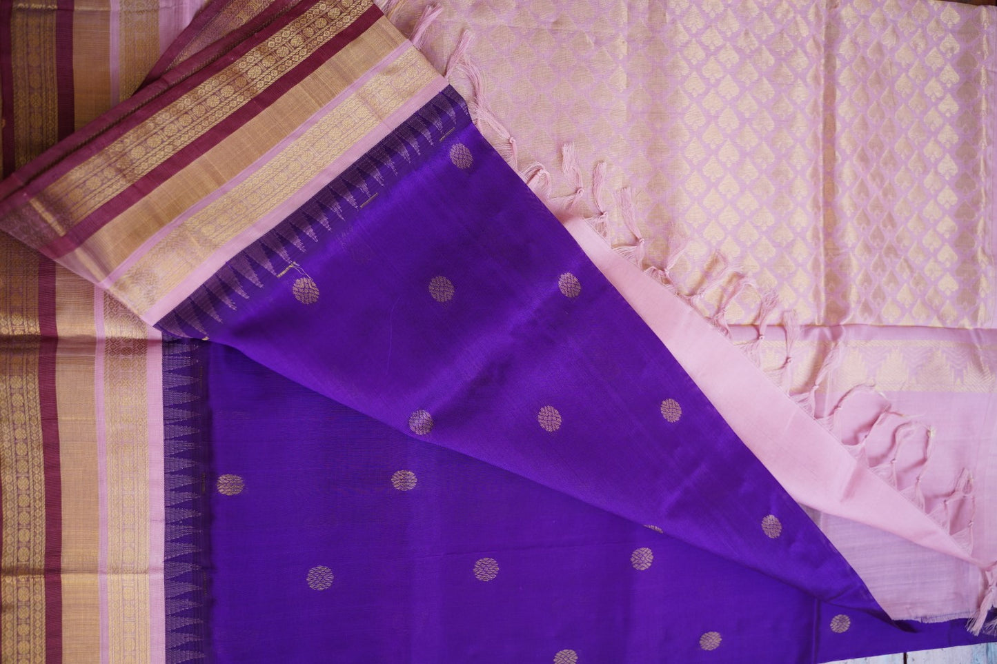 Kanchi Handloom Silk Cotton Saree-PC16284