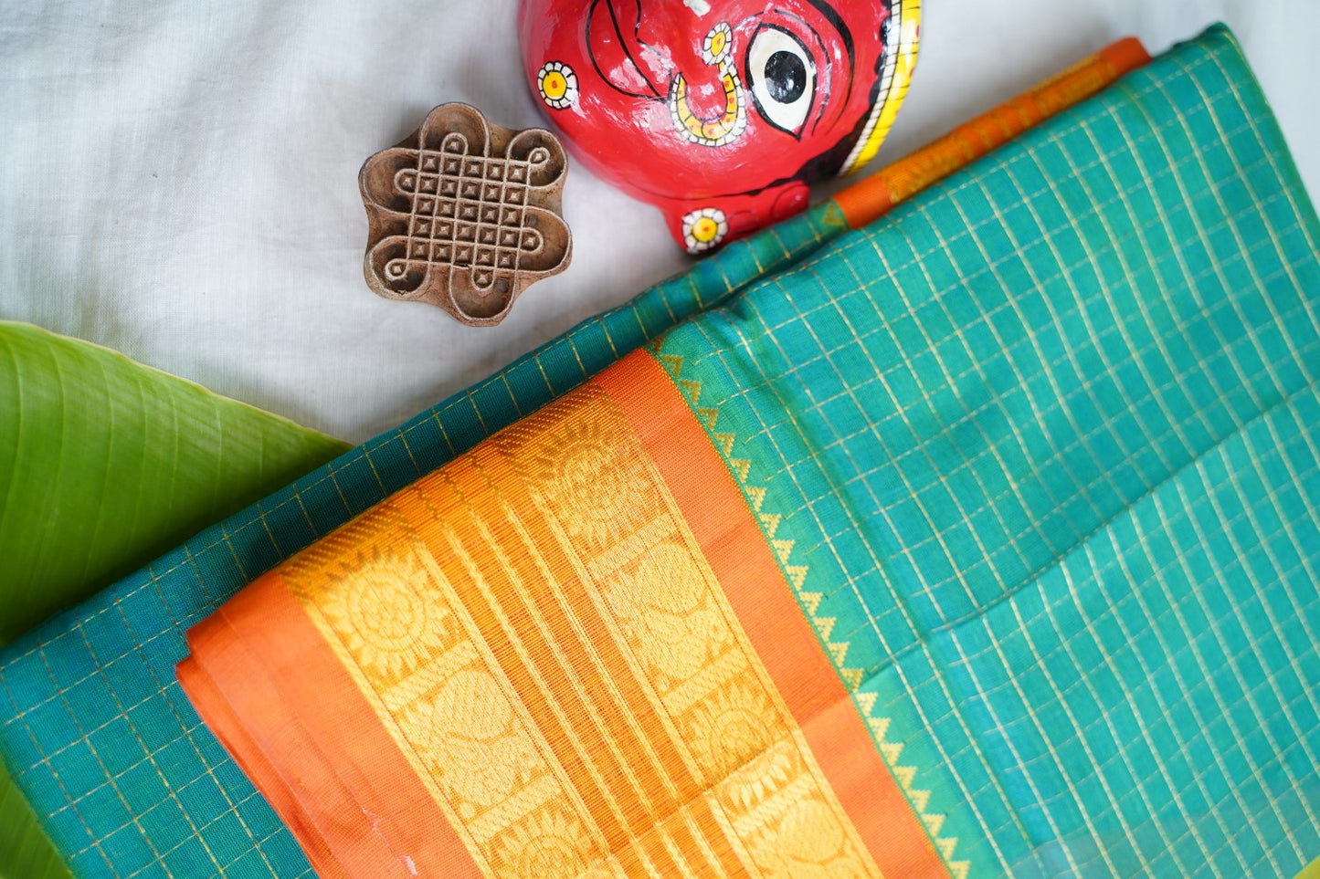 Kanchi Handloom Silk Cotton Saree PC17265