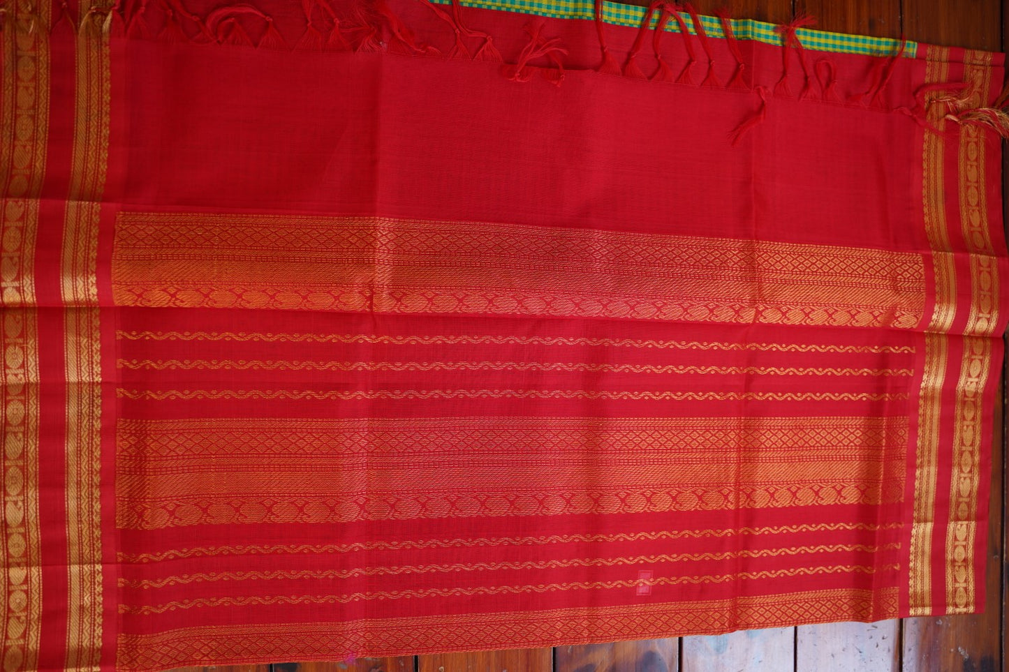 Kanchi Handloom Silk Cotton Saree-PC16276