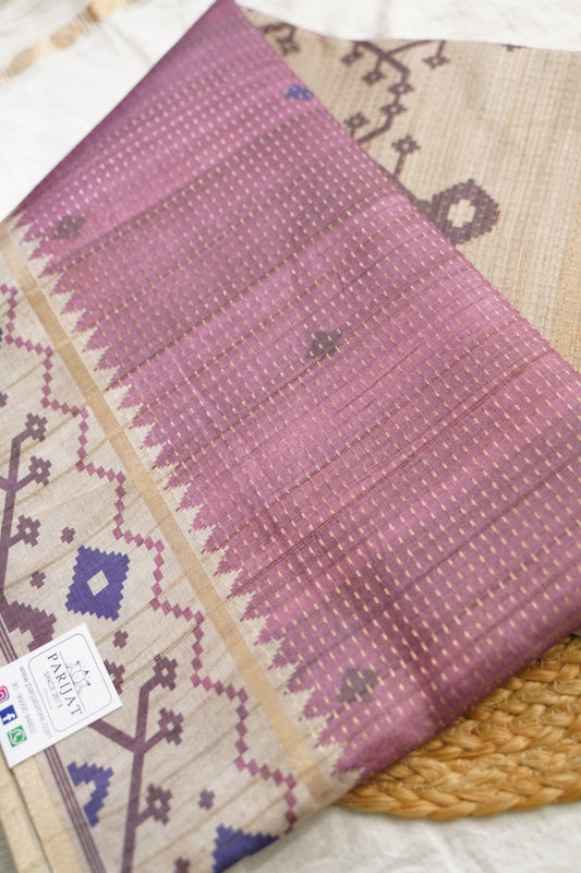 semi tussar saree PC18417