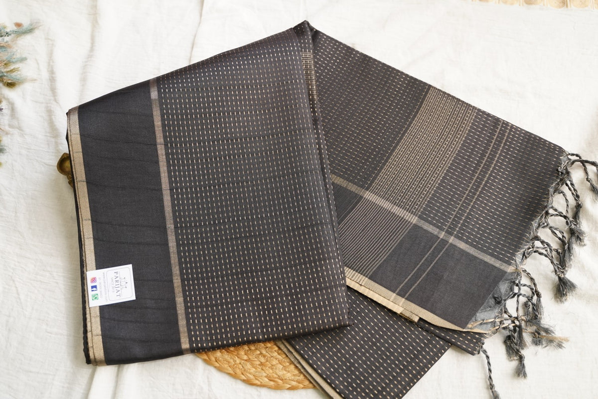 semi tussar saree PC18382