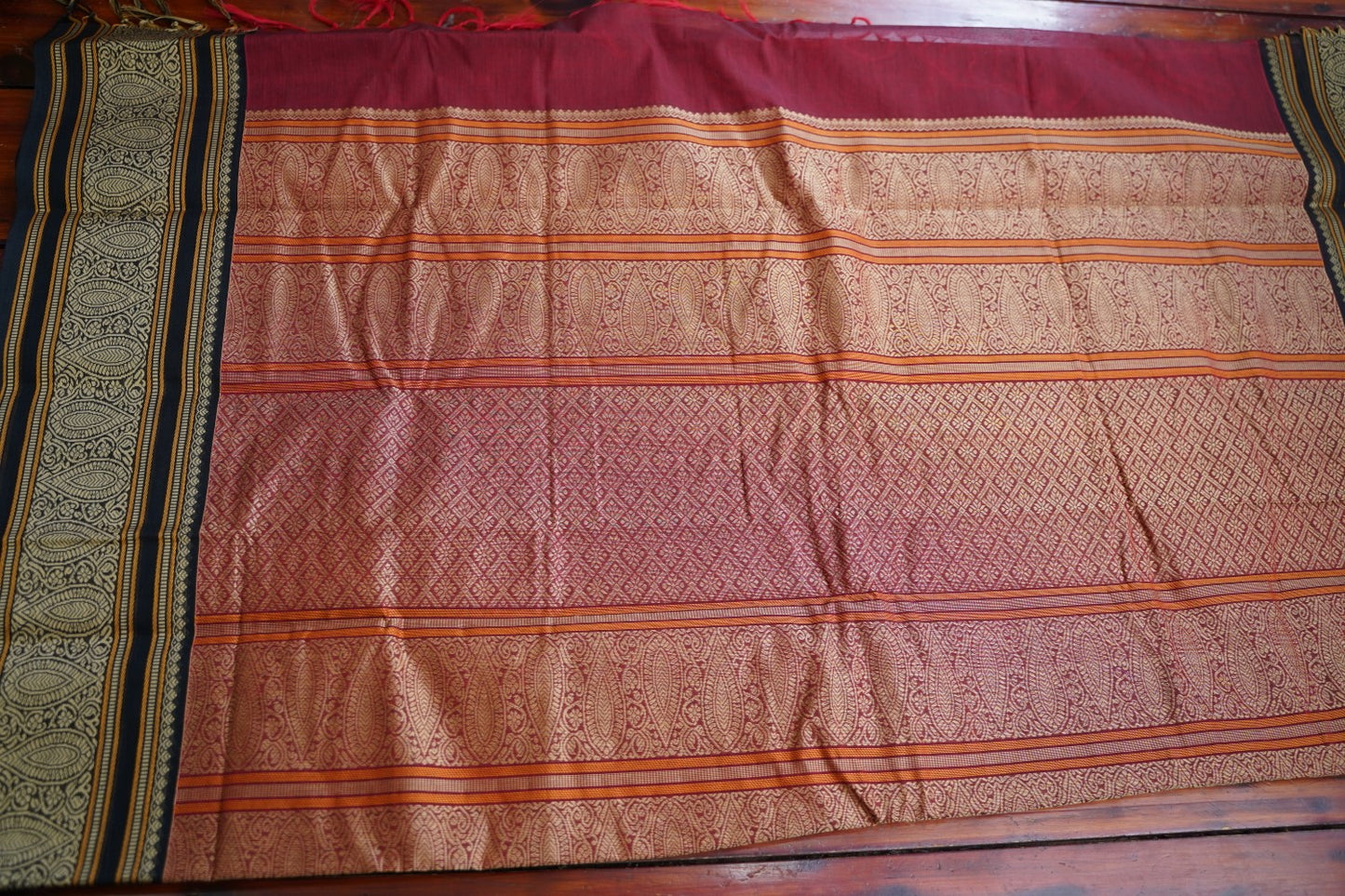 Kanchi handloom Cotton Saree PC17407