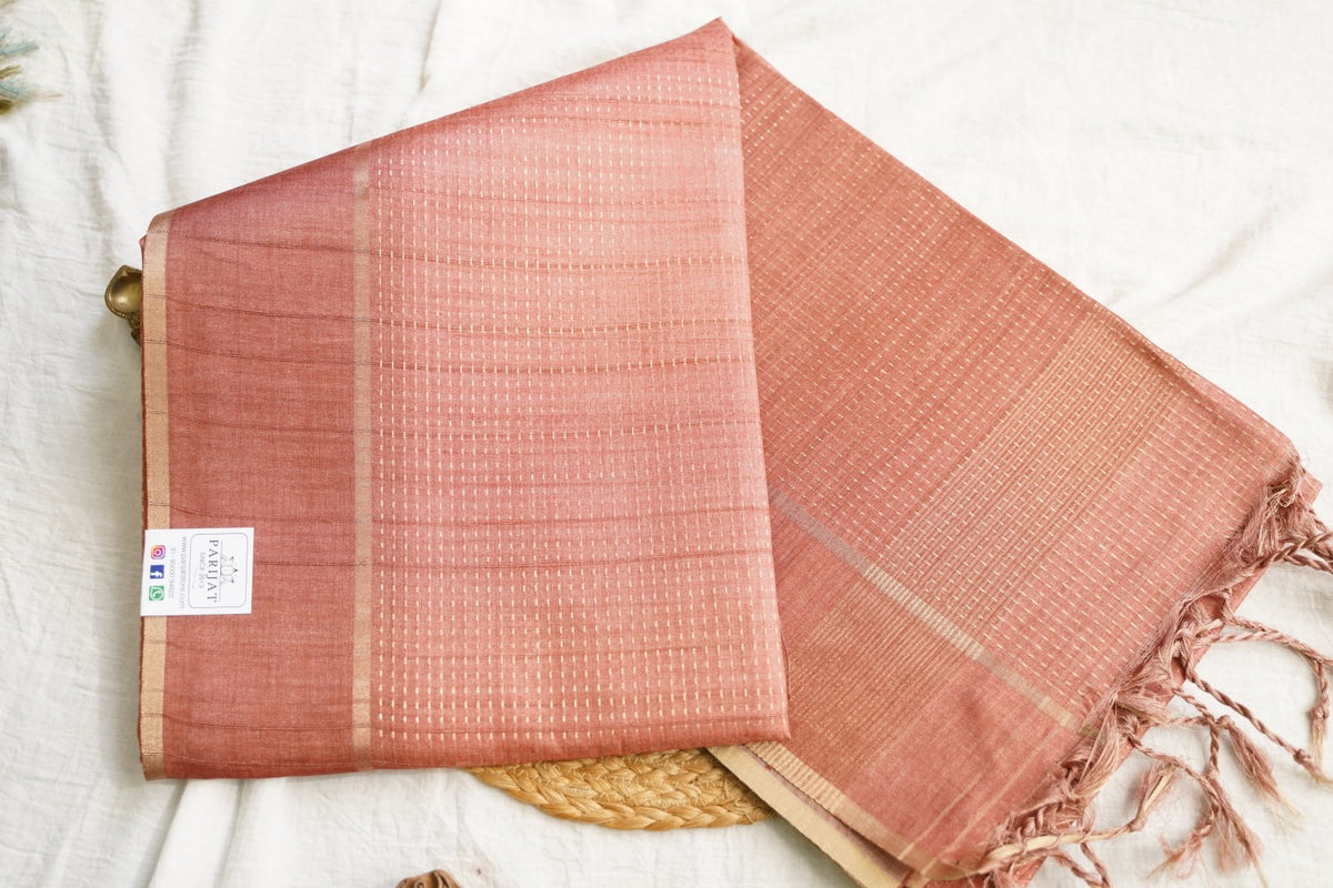 semi tussar saree PC18381