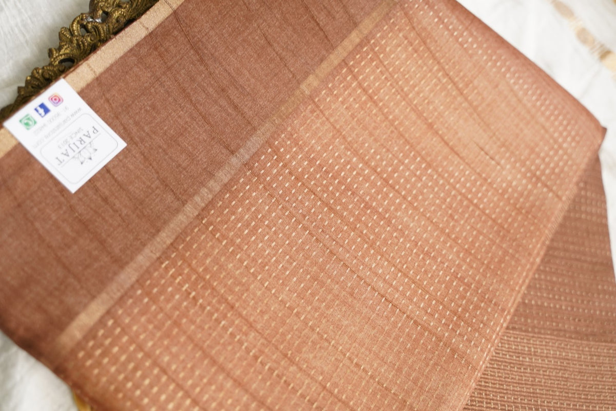 semi tussar saree PC18380