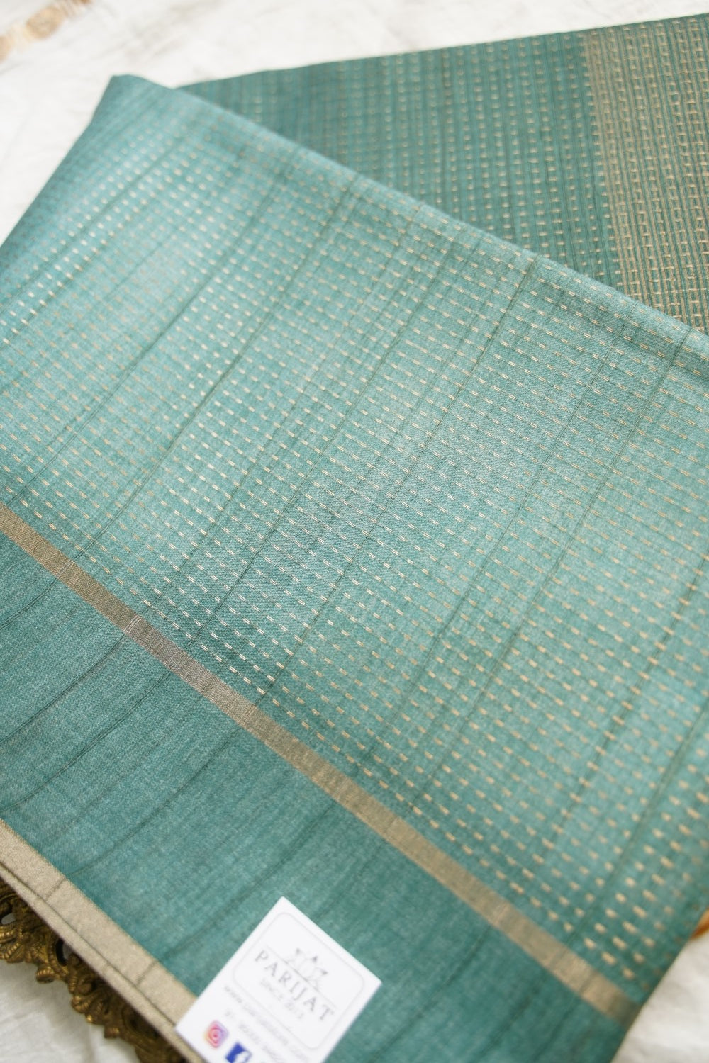 semi tussar saree PC18378