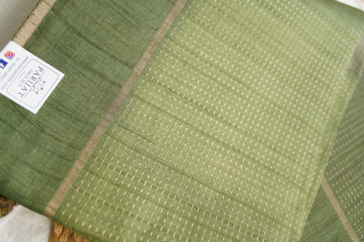 semi tussar saree PC18377