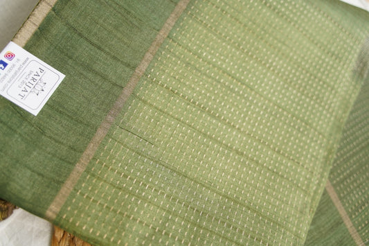 semi tussar saree PC18377