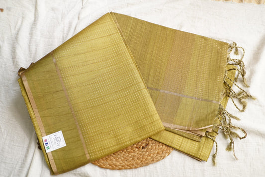 semi tussar saree PC18376