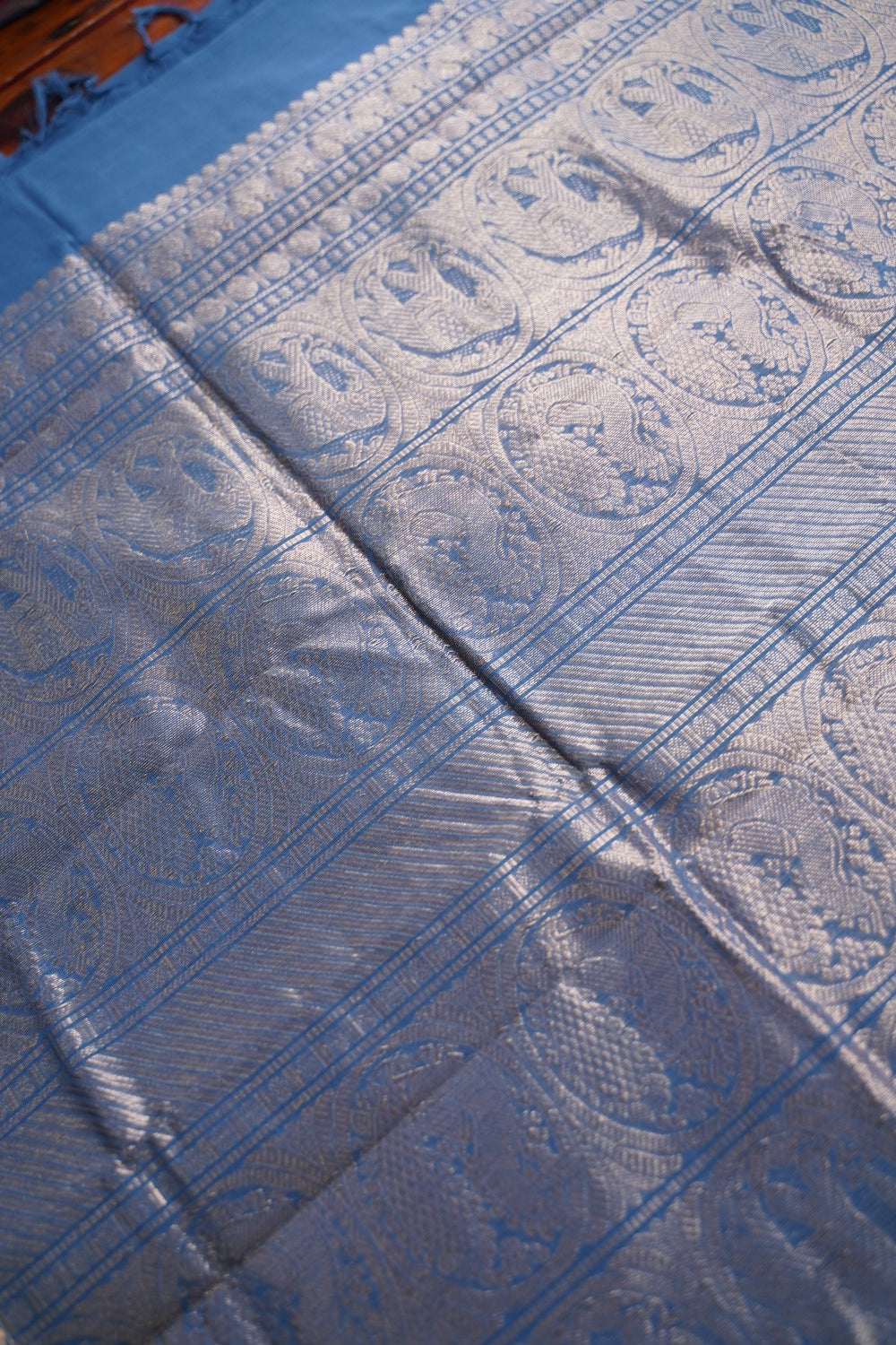Kanchi handloom Cotton Saree PC17378