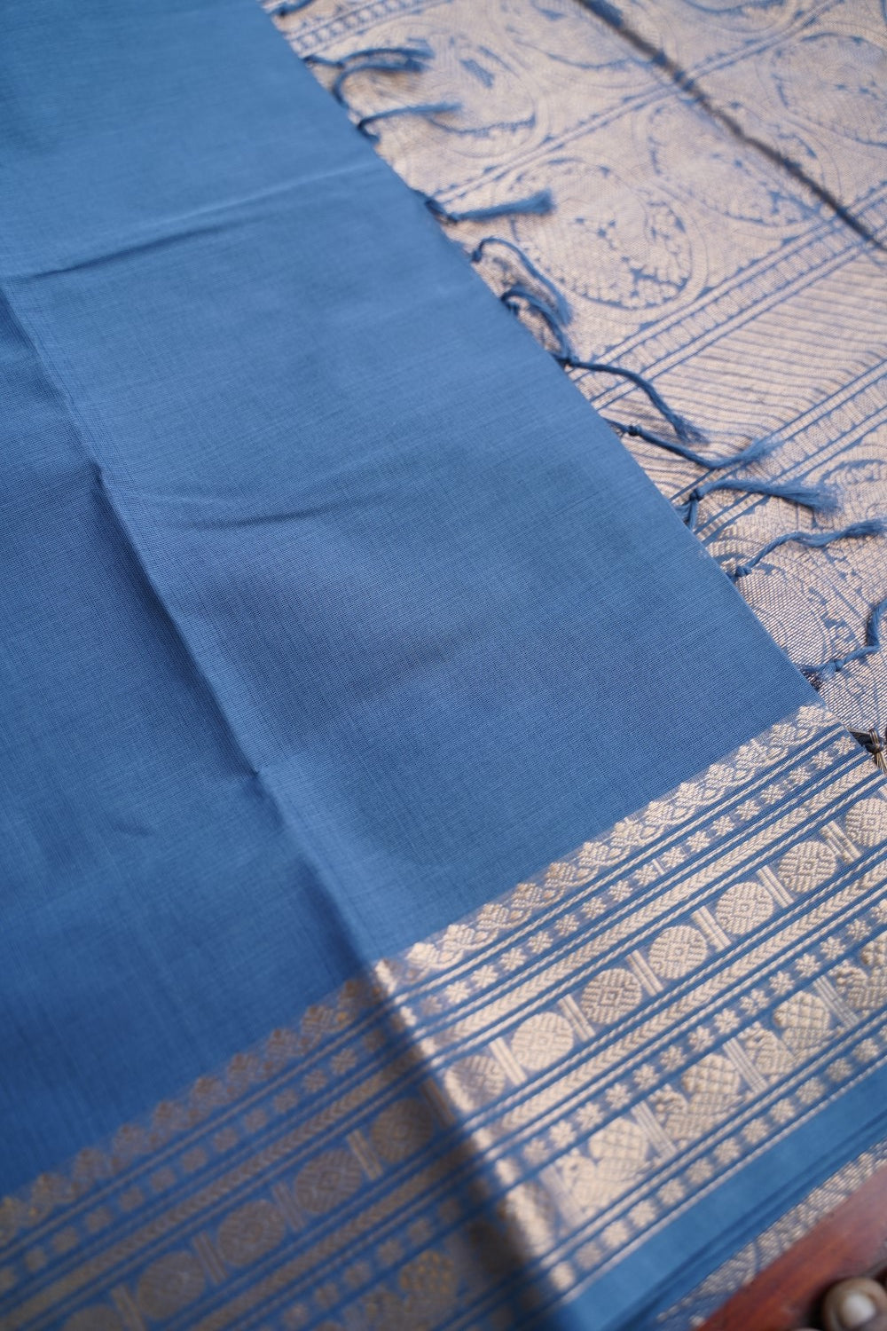 Kanchi handloom Cotton Saree PC17378
