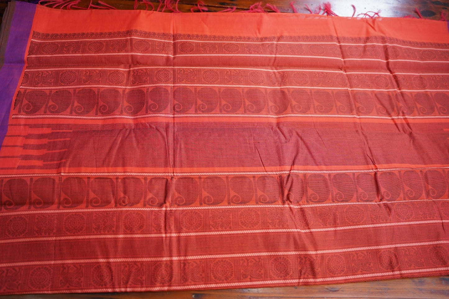 Kanchi handloom Cotton Saree PC17387