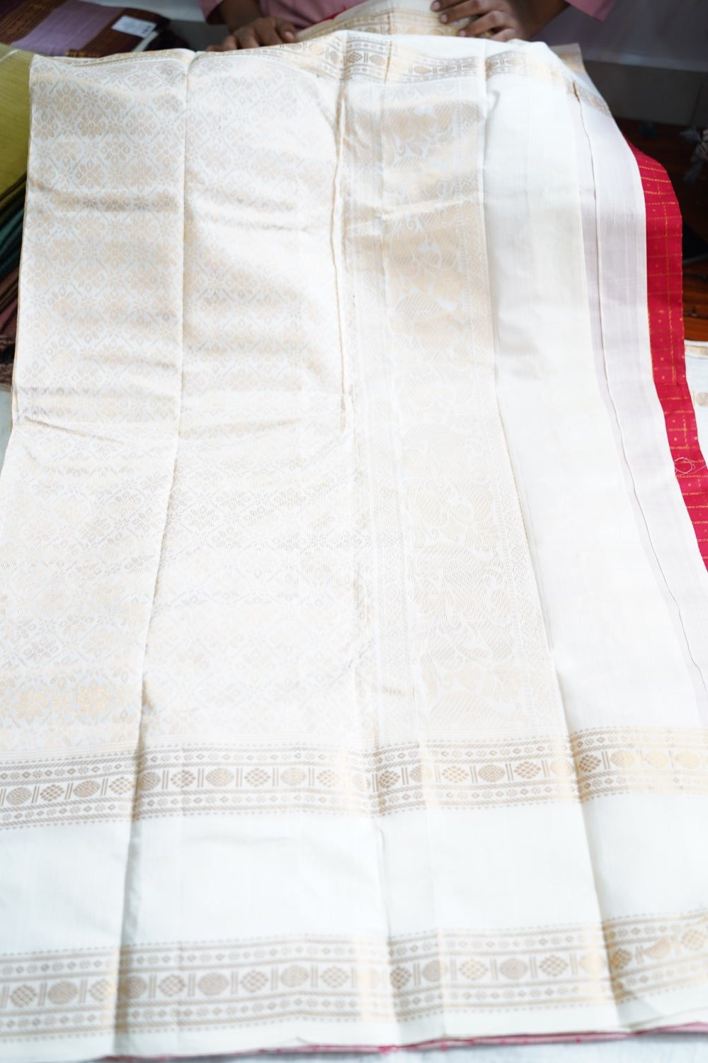 Kanchi Silk Cotton Saree PC18347