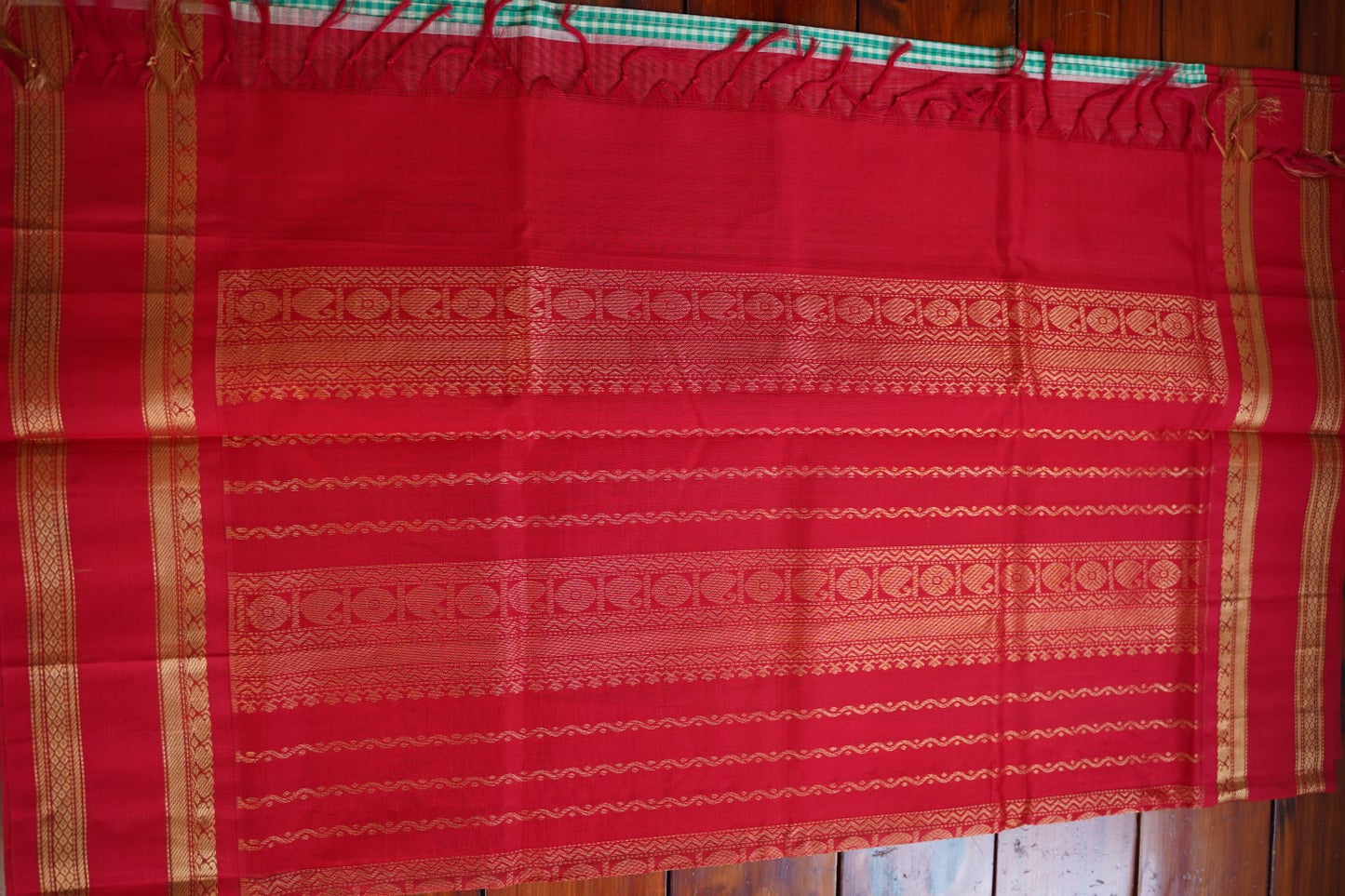 Kanchi Handloom Silk Cotton Saree-PC16295