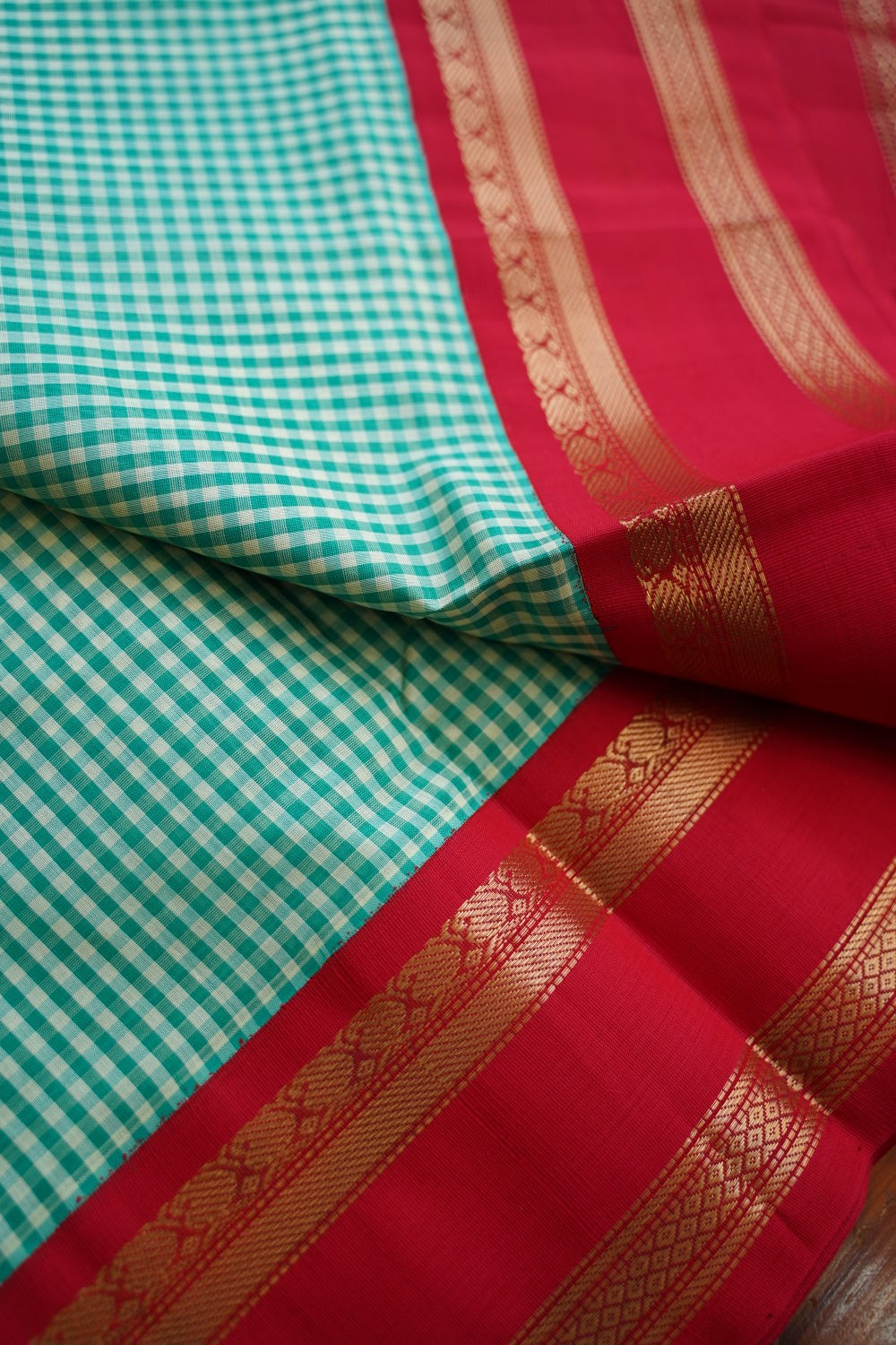 Kanchi Handloom Silk Cotton Saree-PC16295