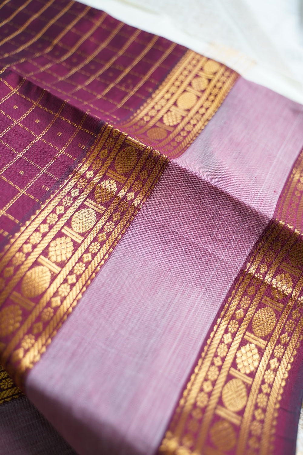Kanchi Silk Cotton Saree PC18348