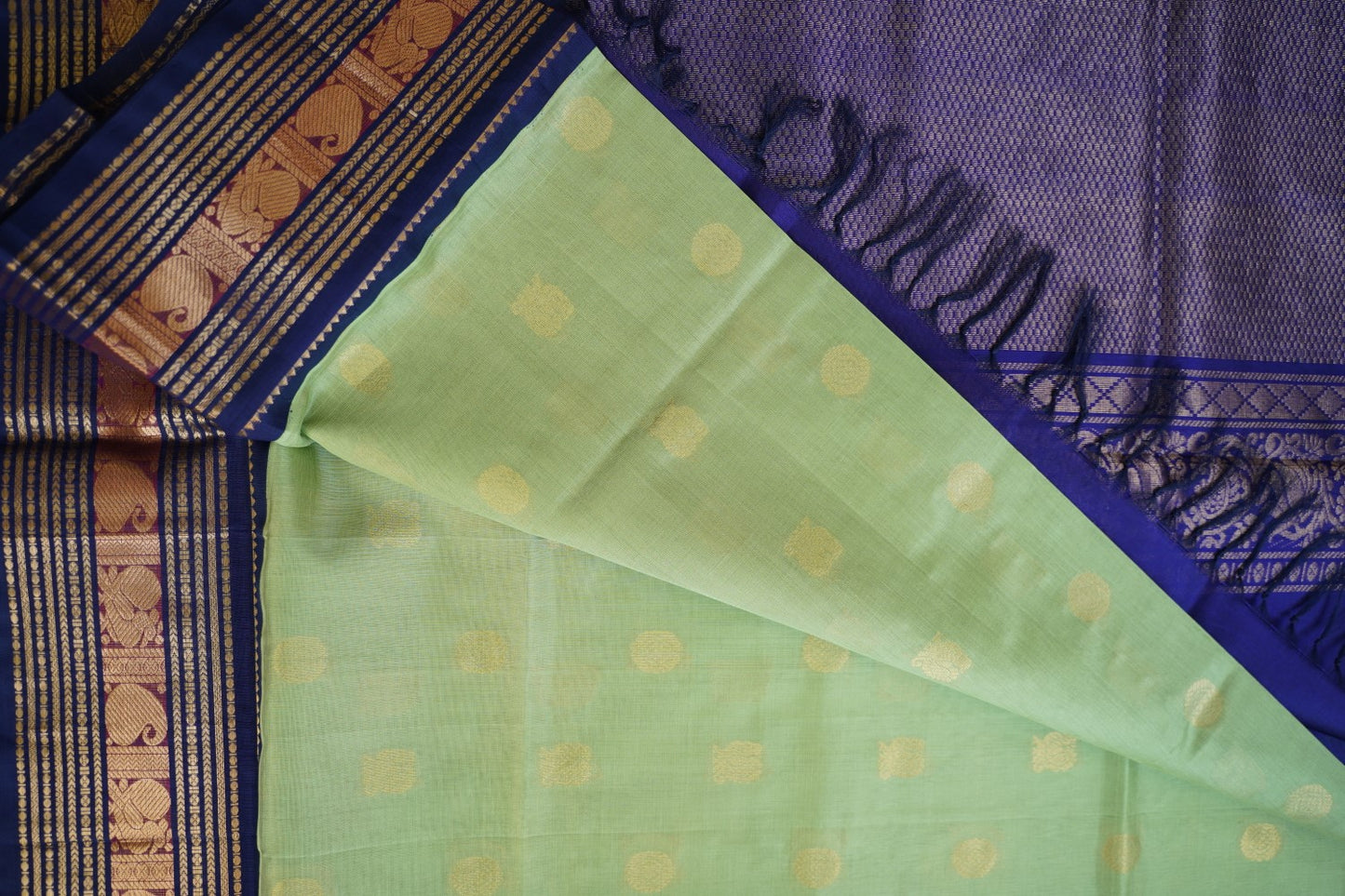 Kanchi Handloom Silk Cotton Saree-PC16278