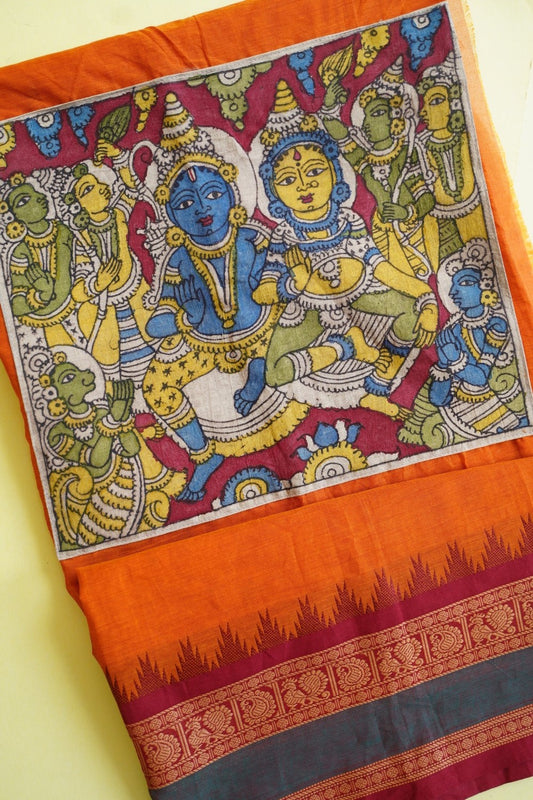 Rama Sita Handloom Cotton Salwar Kurti Fabric PC11645