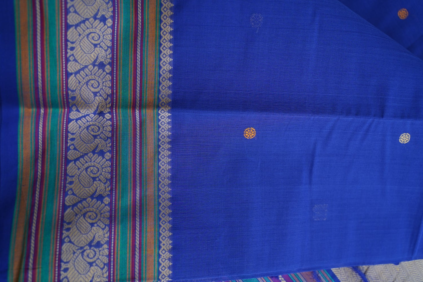 Kanchi handloom Cotton Saree PC17373