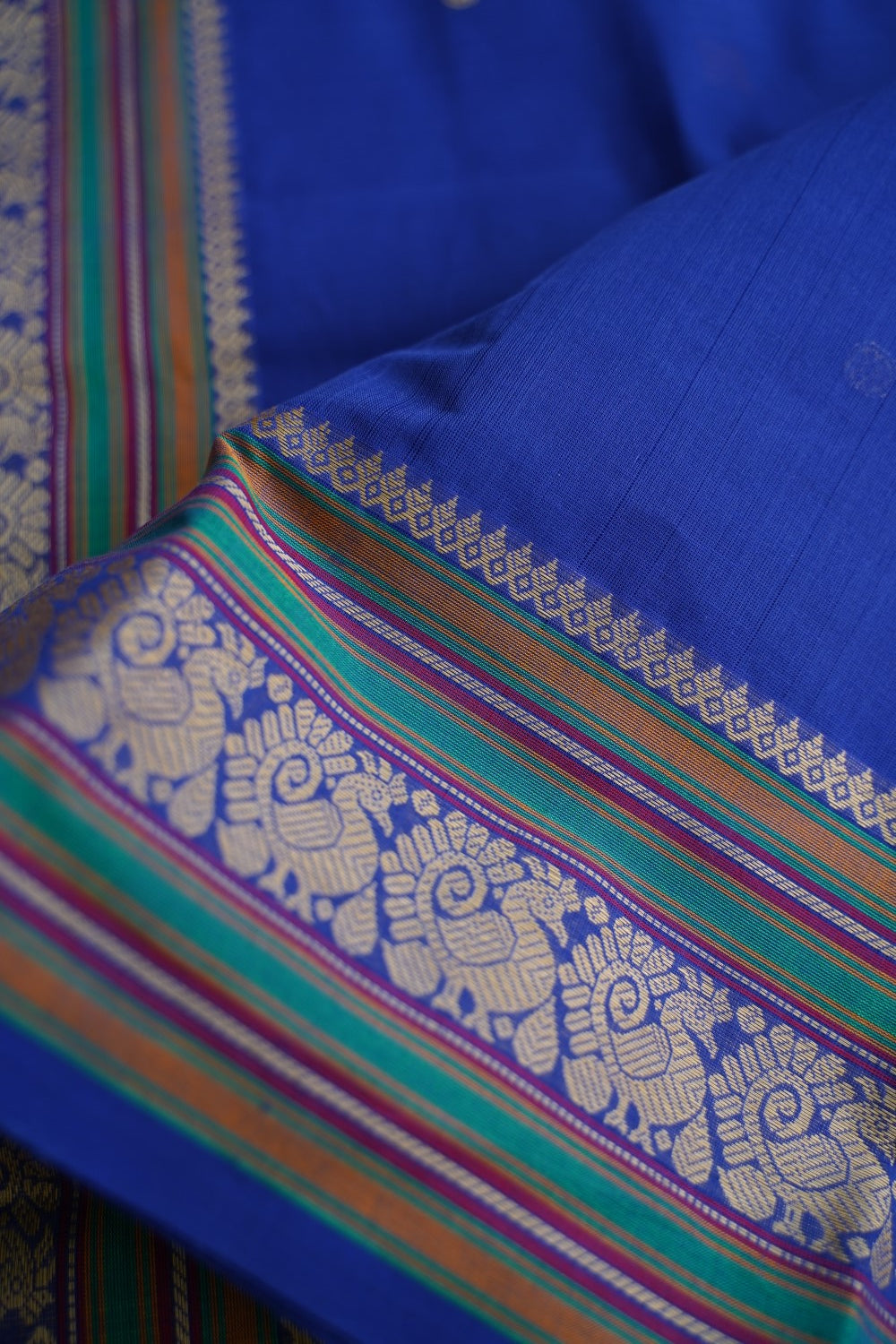 Kanchi handloom Cotton Saree PC17373