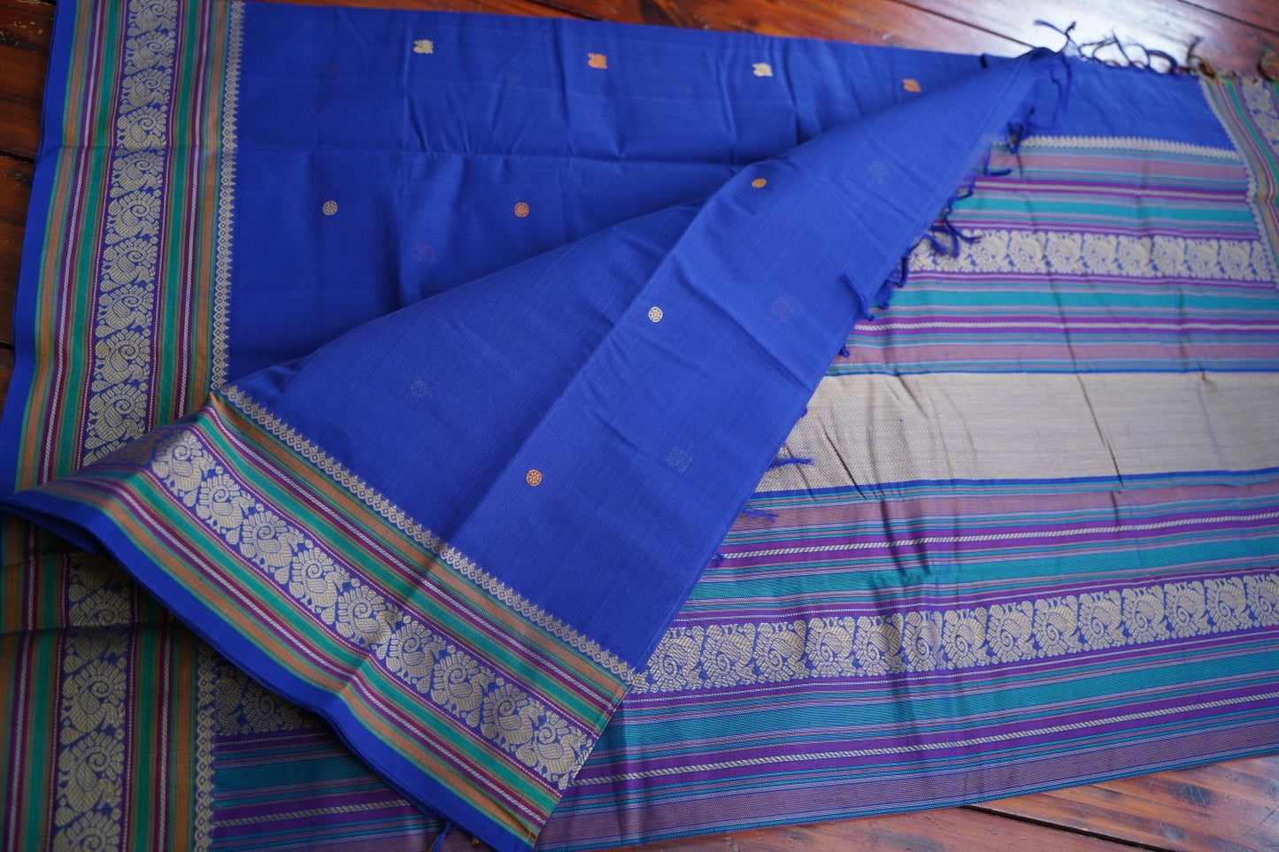 Kanchi handloom Cotton Saree PC17373