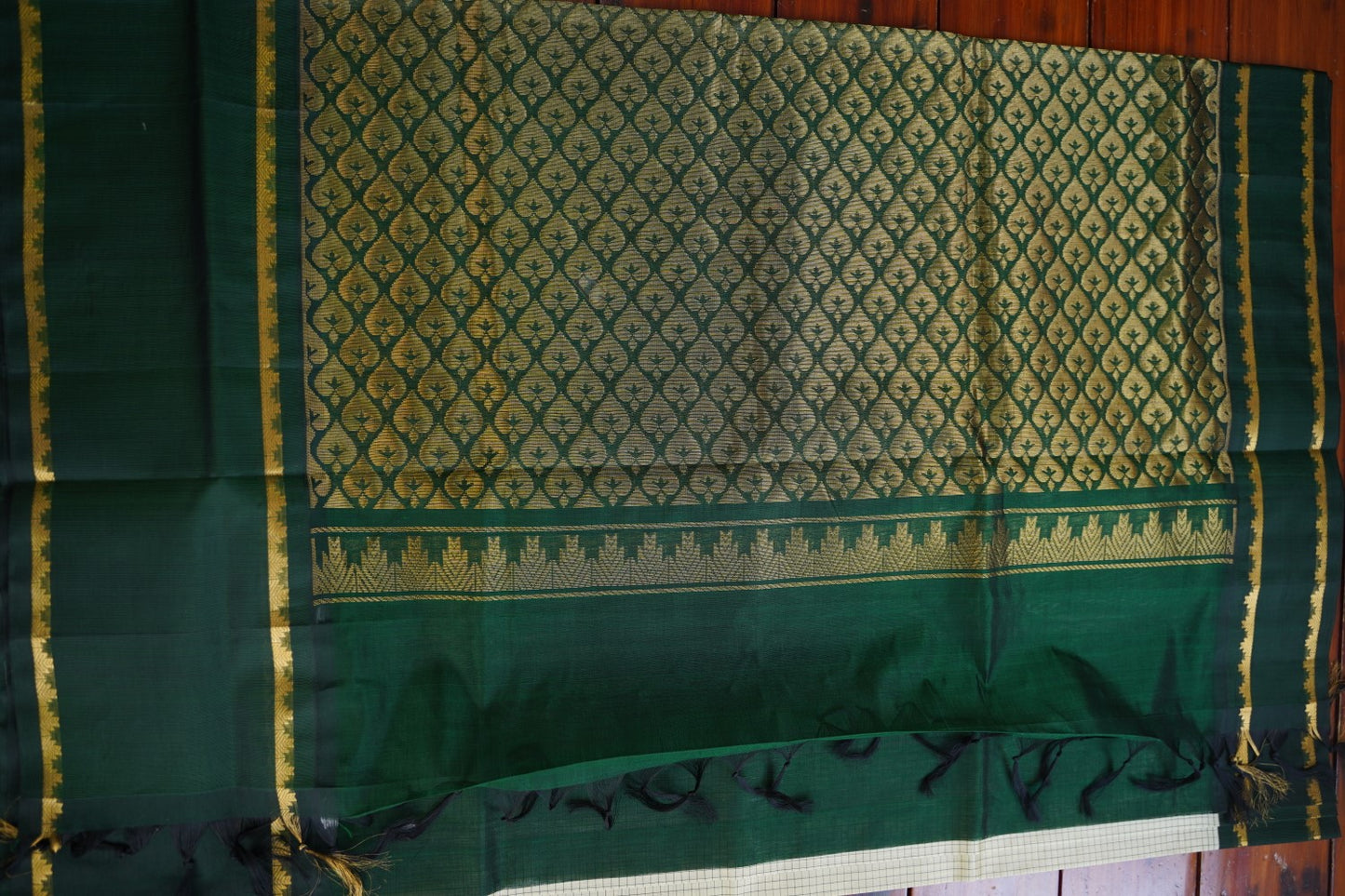 Kanchi Handloom Silk Cotton Saree-PC16266
