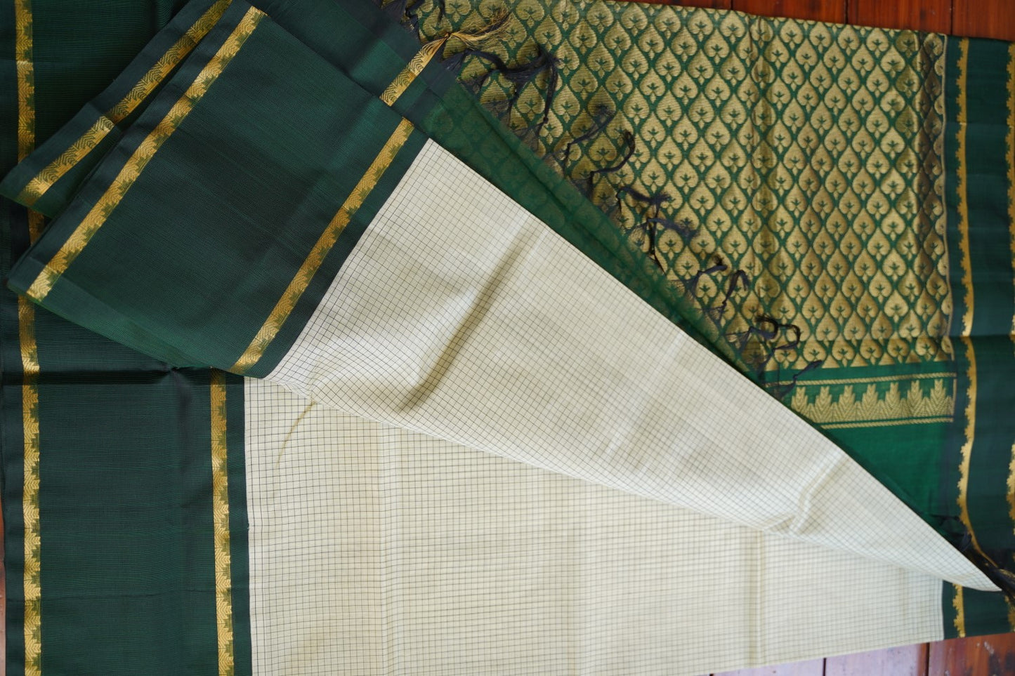 Kanchi Handloom Silk Cotton Saree-PC16266