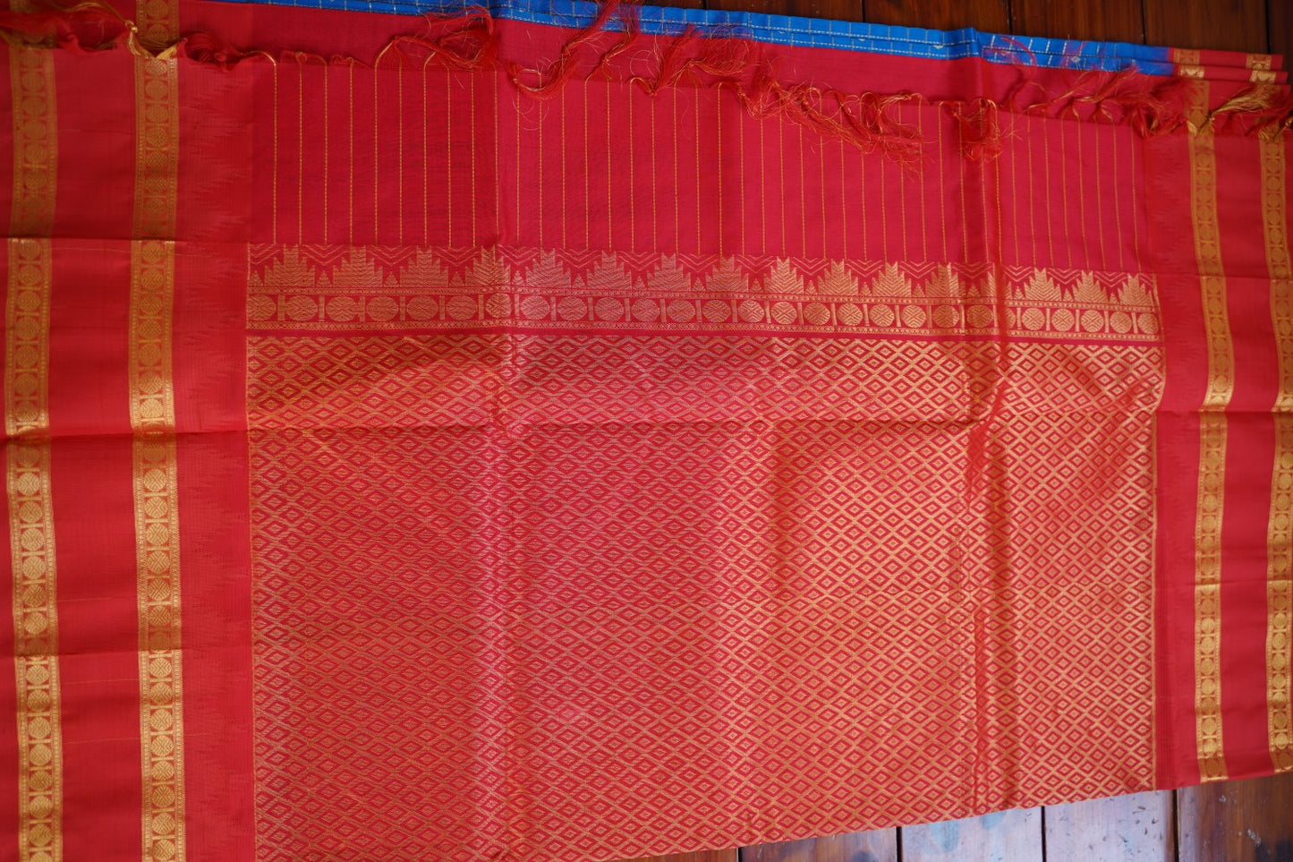 Kanchi Handloom Silk Cotton Saree-PC16268