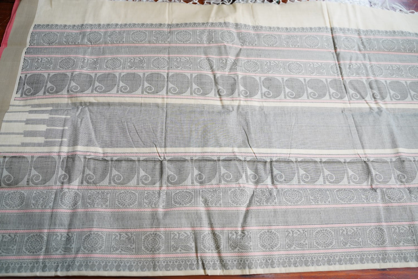 Kanchi handloom Cotton Saree PC17396