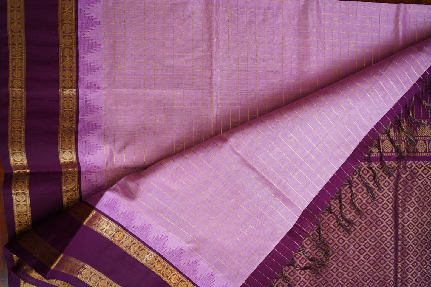 Kanchi Handloom Silk Cotton Saree-PC16292