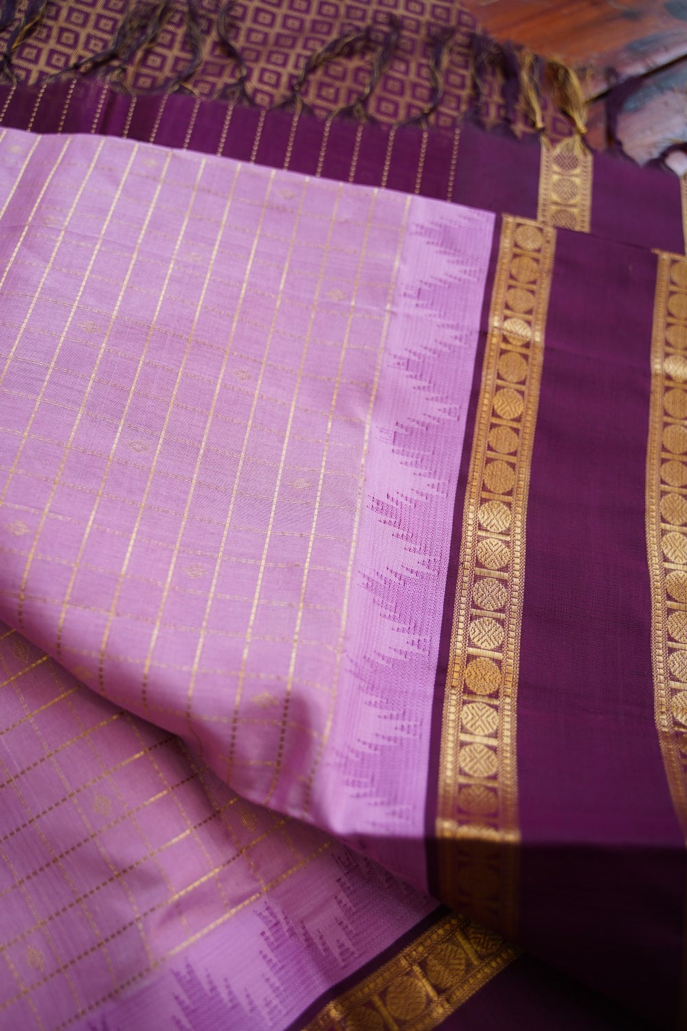 Kanchi Handloom Silk Cotton Saree-PC16292