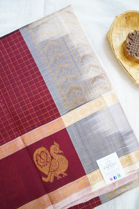 Kanchi Handloom Silk Cotton Saree PC14727