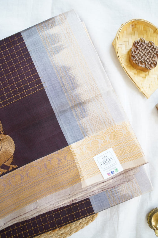 Kanchi Handloom Silk Cotton Saree PC14728