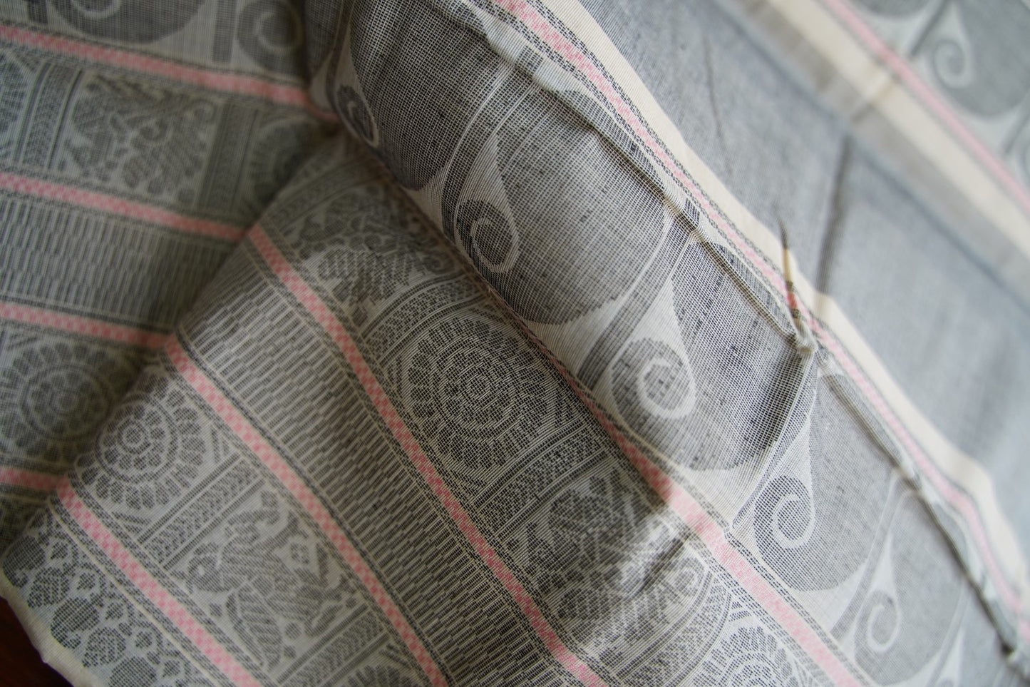 Kanchi handloom Cotton Saree PC17396