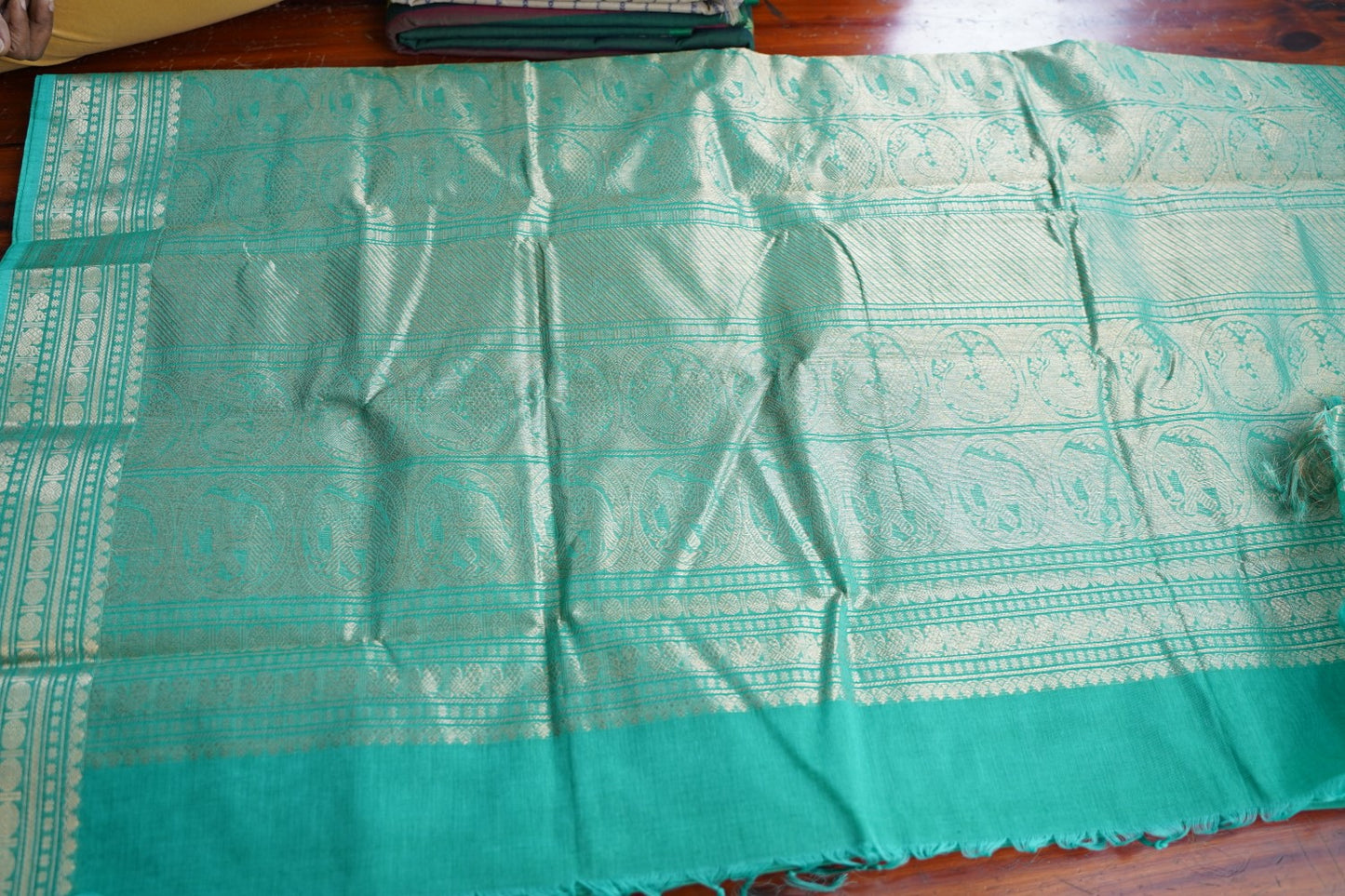 Kanchi handloom Cotton Saree PC17392