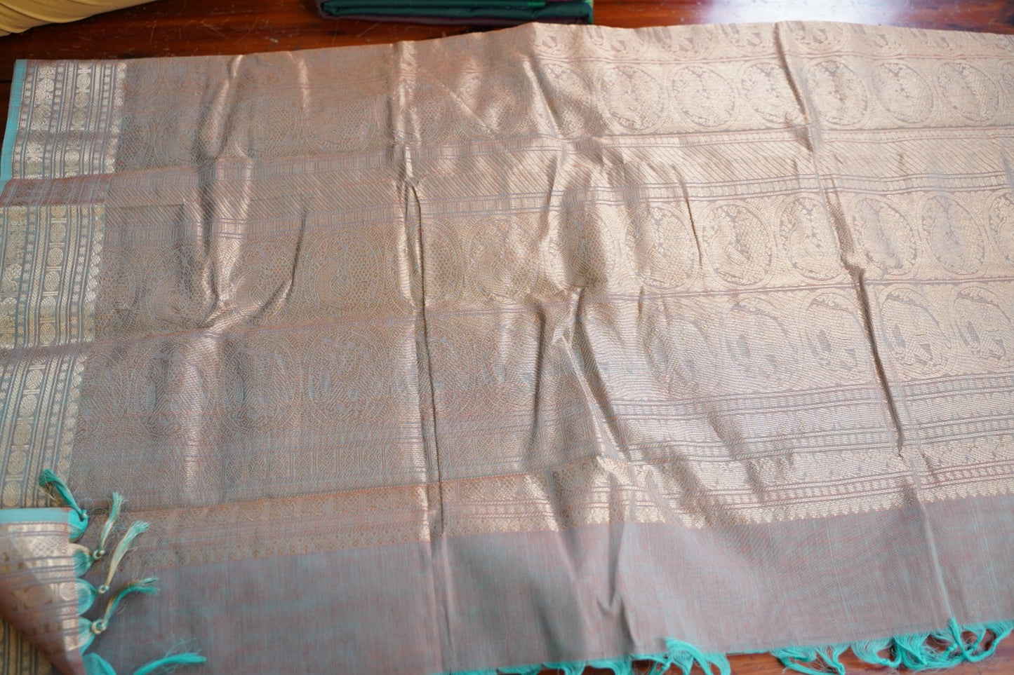 Kanchi handloom Cotton Saree PC17377