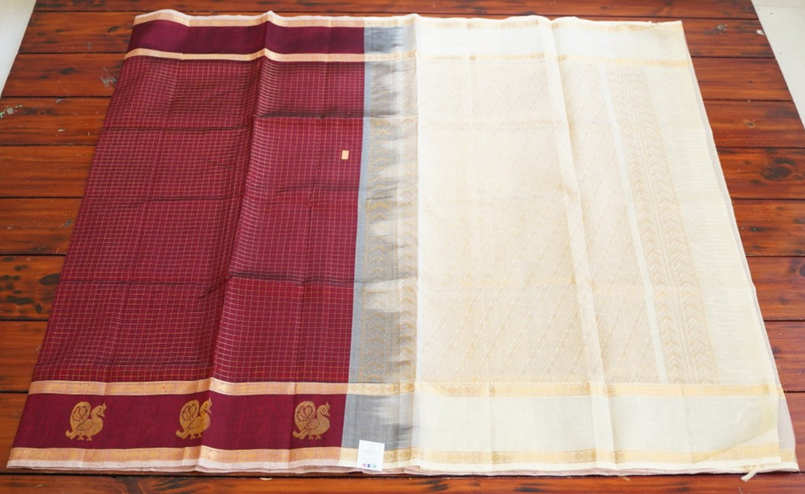 Kanchi Handloom Silk Cotton Saree PC14727