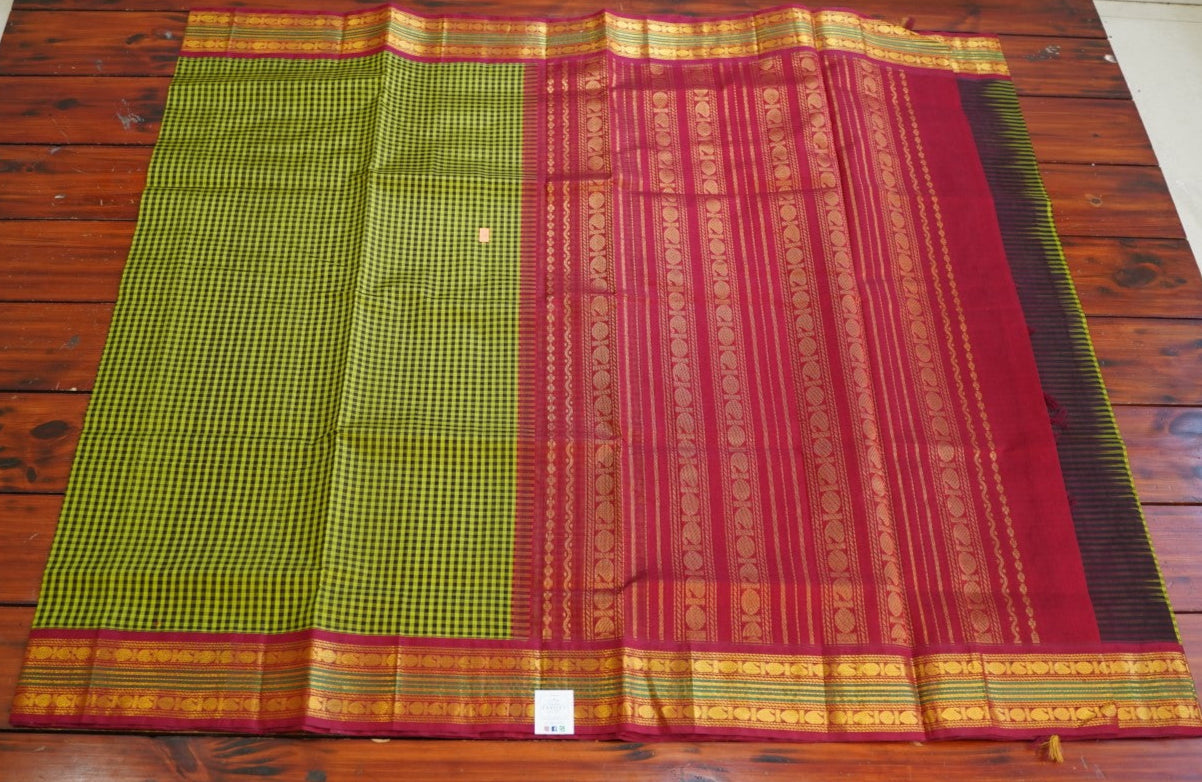 Kanchi Handloom Silk Cotton Saree PC14726