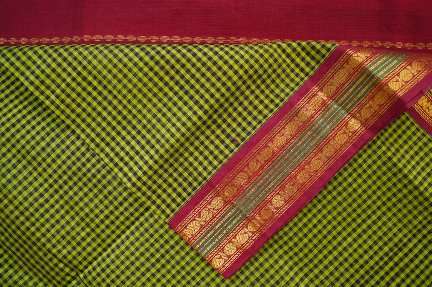 Kanchi Handloom Silk Cotton Saree PC14726