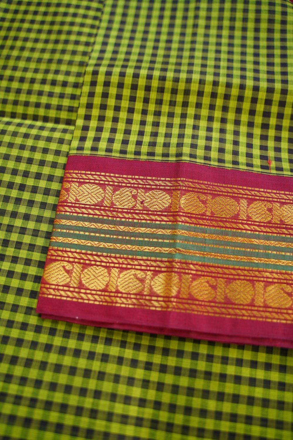 Kanchi Handloom Silk Cotton Saree PC14726