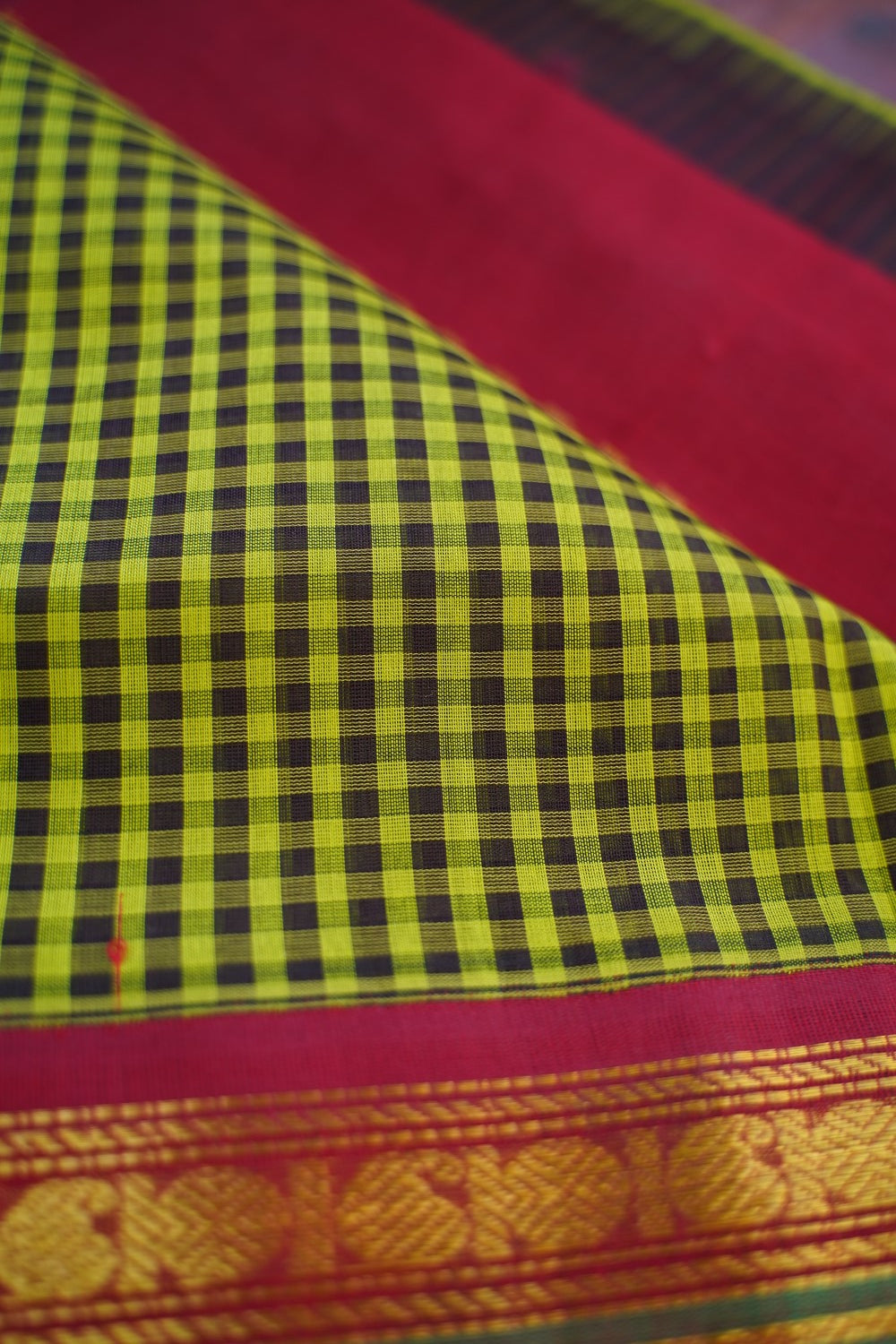 Kanchi Handloom Silk Cotton Saree PC14726
