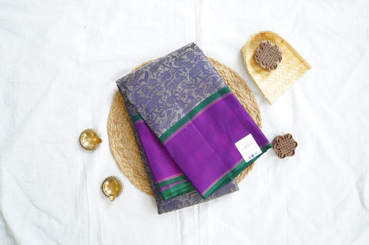 Pure Kanchi Vanasingaram Silk Saree -PC1437